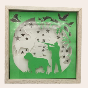 Veilleuse cadre 3D lightbox – Personnalisé