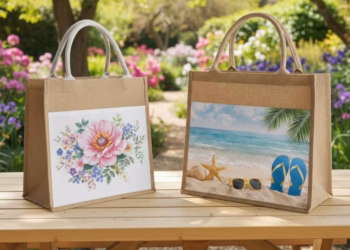 Sac en toile de jute – 2 Formats aux choix – Personnalise