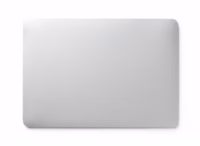 Tapis de souris rectangulaire blanc vierge avec des bords arrondis, présenté sur un fond blanc. La surface est lisse et prête pour la personnalisation par sublimation thermique. cadoriginaux
